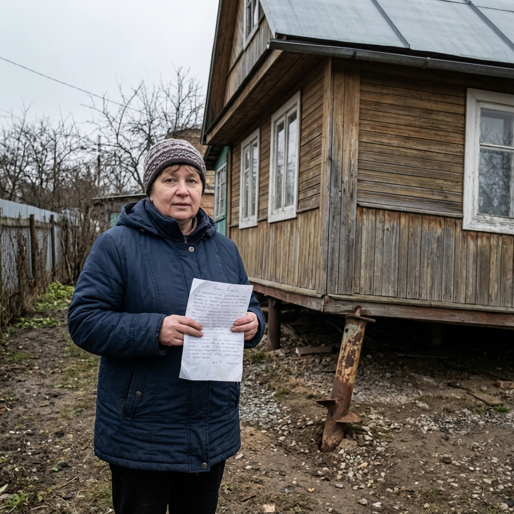 Покосившаяся свая без гарантии